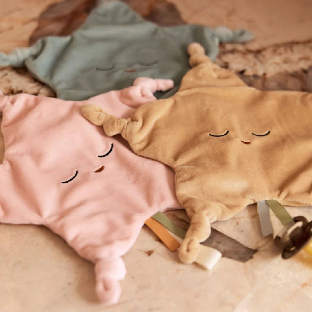 Jollein Speendoekje Little Star met naam (meerdere kleuren)