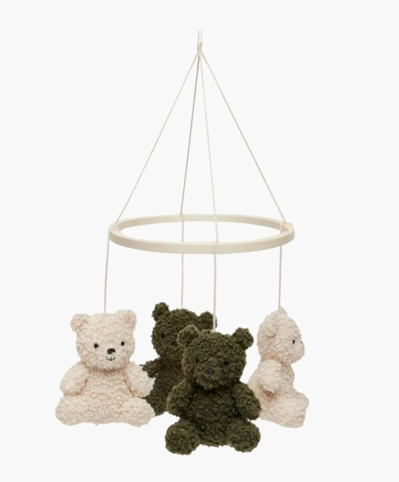 Jollein Baby Mobiel Teddy Bear (Leaf Green/Naturel)