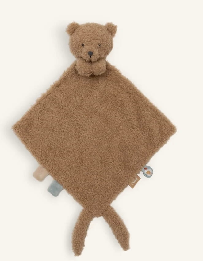 Jollein speen doekje Jollies - bear brave met geborduurde naam