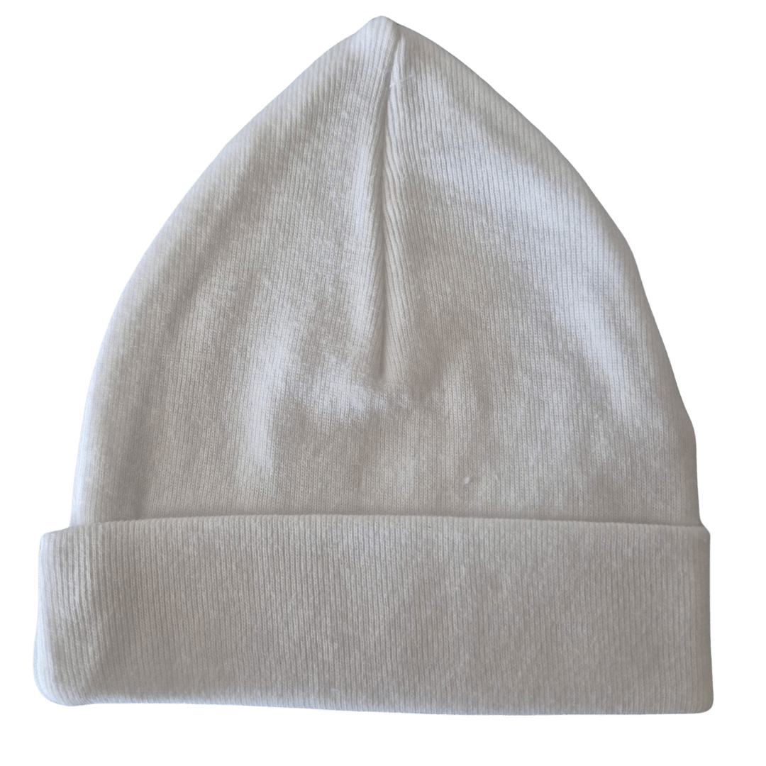 Babymuts met naam (verschillende kleuren)