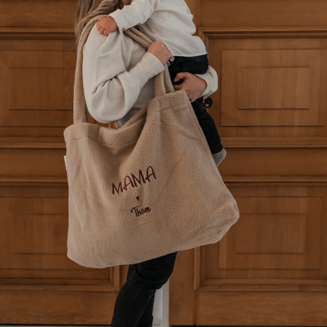 Teddy Mom Bag met Naam