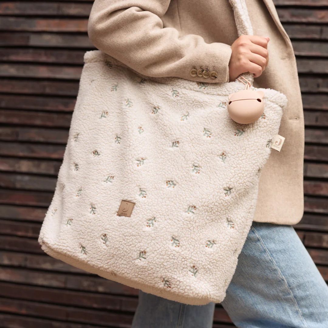 Jollein Luiertas Shopper Teddy Lovely - met tekst Mama