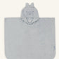 Jollein badponcho badstof - met of zonder naam