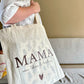 Gepersonaliseerde katoenen tas voor mama of oma van...