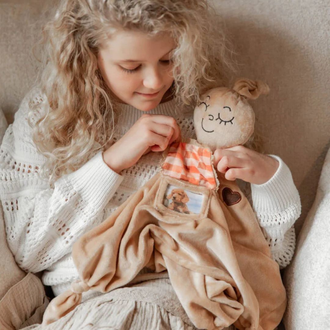 Doekie troostknuffel met naam