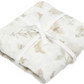 Jollein Dreamy Mouse hydrofiele doek 115x115cm (large) met naam