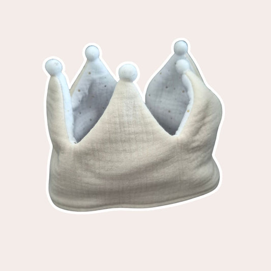 Dubbelzijdig feestkroontje met naam