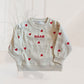 Sweater hartjes met naam | meisje