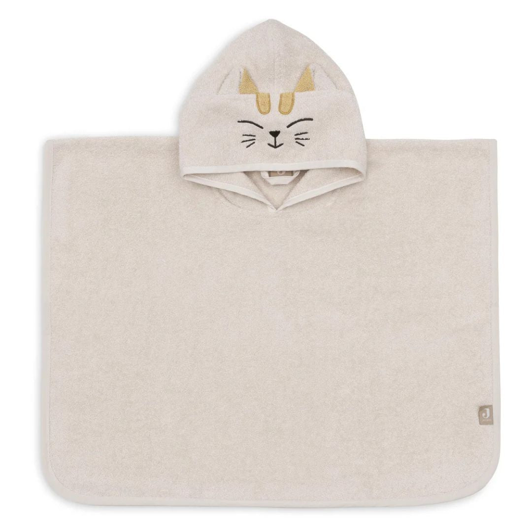 Jollein badponcho badstof  (Diego Dog/Charlie Cat) - met of zonder naam