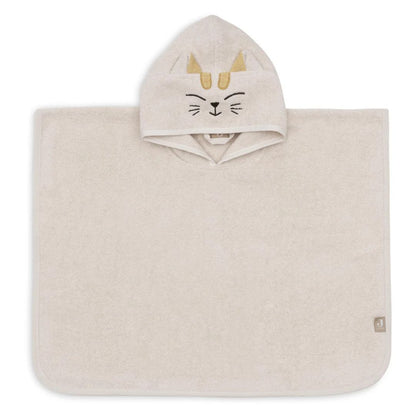 Jollein badponcho badstof  (Diego Dog/Charlie Cat) - met of zonder naam