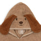 Jollein badponcho badstof  (Diego Dog/Charlie Cat) - met of zonder naam
