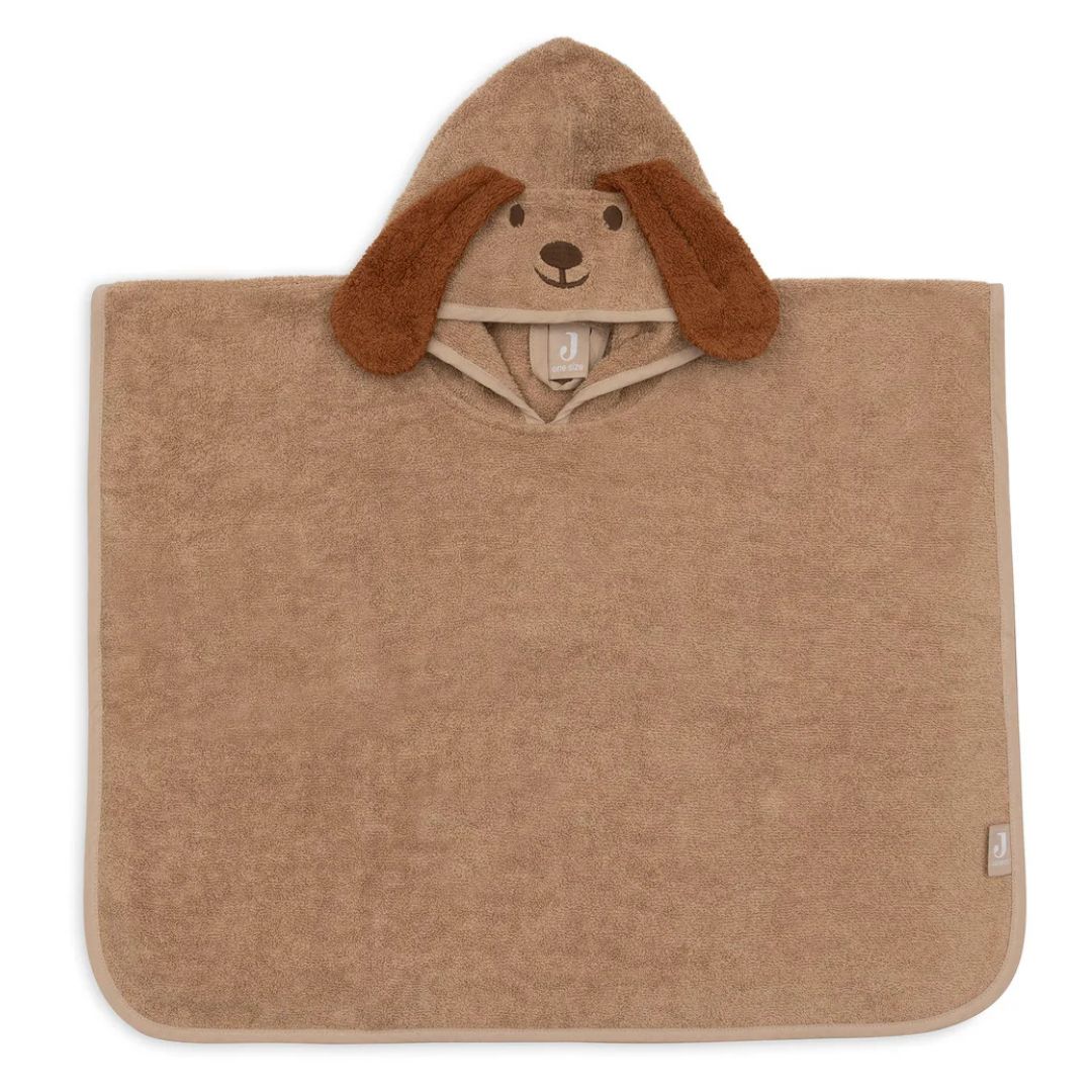 Jollein badponcho badstof  (Diego Dog/Charlie Cat) - met of zonder naam