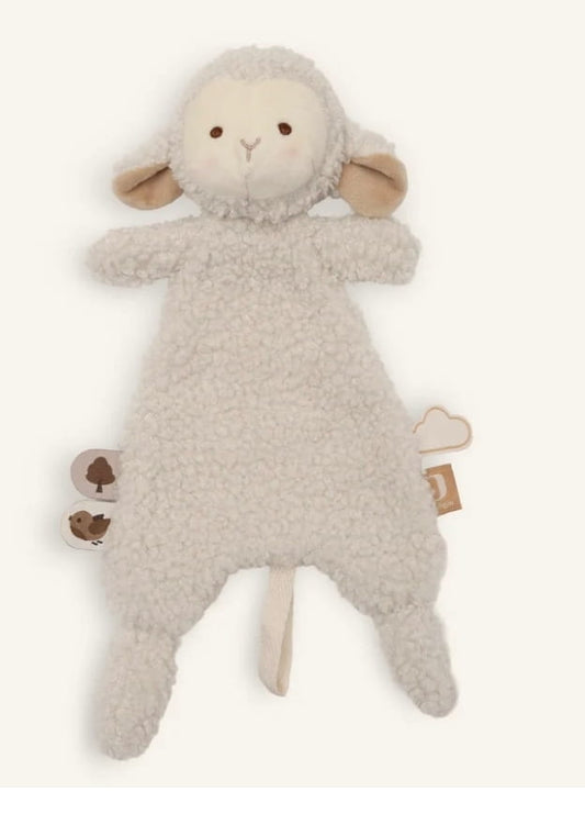 Jollein Speendoekje - Sheep Sonny met geborduurde naam