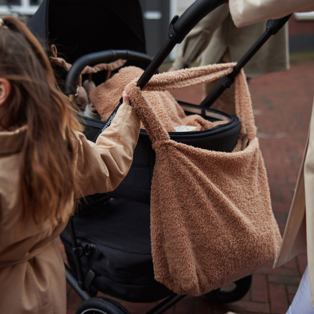 Jollein luiertas shopper bouclé - met of zonder naam