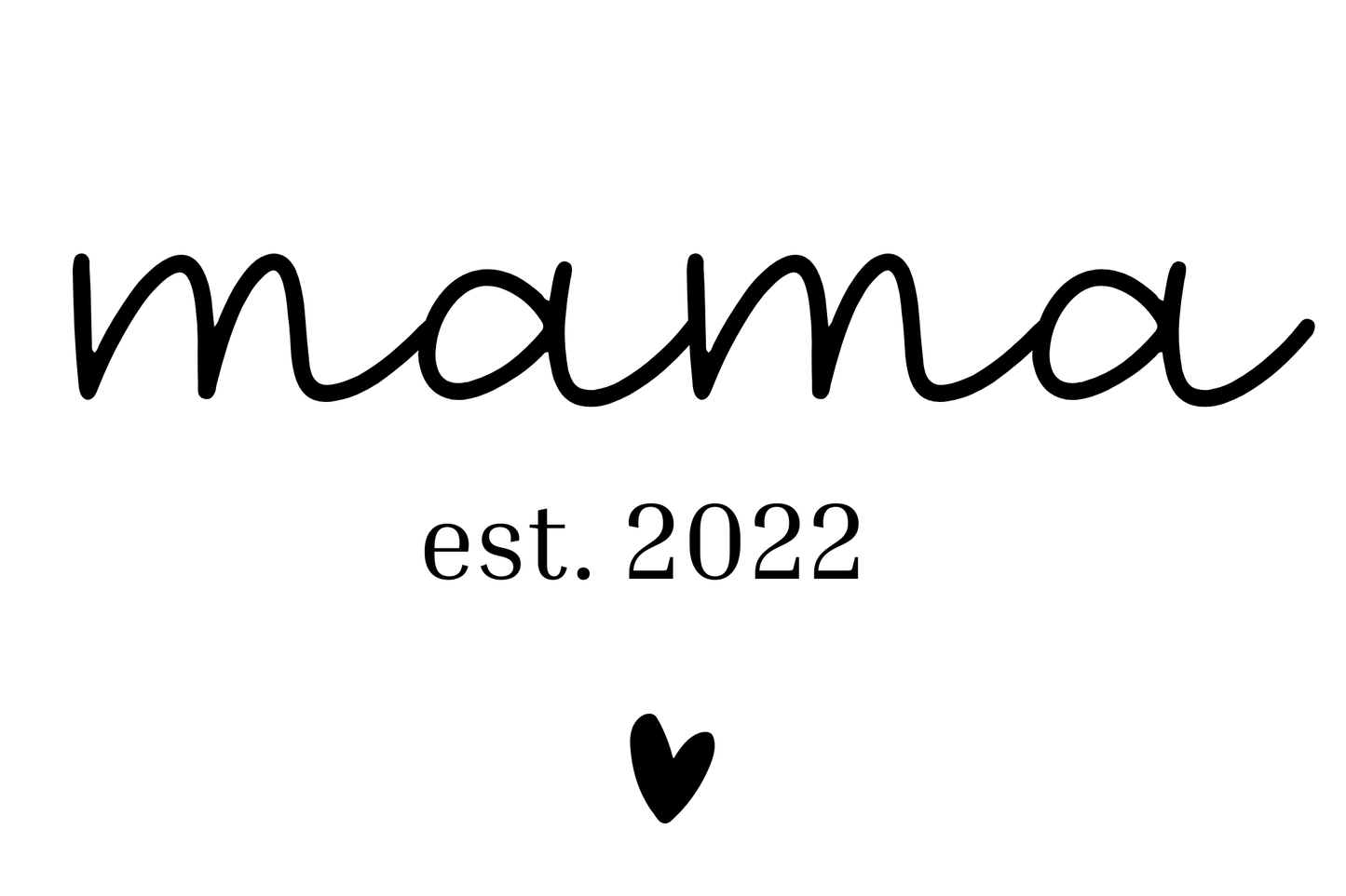 Mama shopper met naam of datum