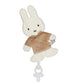 Nijntje Miffy speendoekje met naam (bruin)