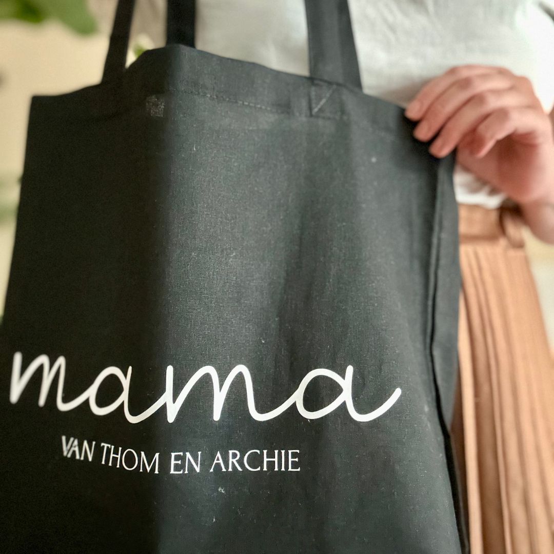 Mama shopper met naam of datum