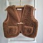 Teddy Bodywarmer met naam (verschillende kleuren)