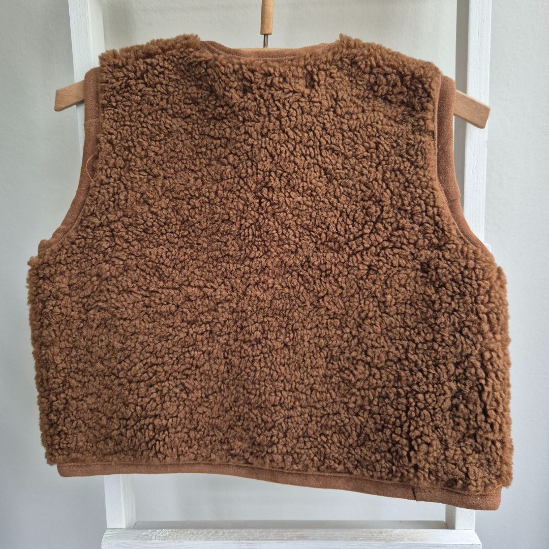 Teddy Bodywarmer met naam (verschillende kleuren)
