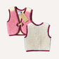 Wollen Bodywarmer met naam (verschillende kleuren) - We Are Wovens